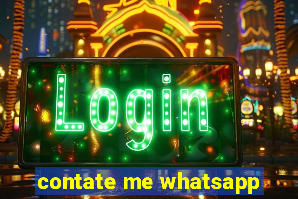 contate me whatsapp